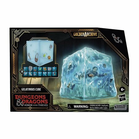 HASBRO Dungeons & Dragons Gelatinous Cube Toy - 3 Piece HSBF6370